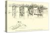 Old Putney Bridge-James Abbott McNeill Whistler-Stretched Canvas