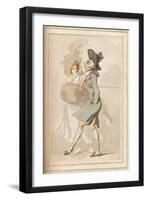 Old Q or A Worn Out Debauchee, c1790, (1902)-Thomas Rowlandson-Framed Giclee Print