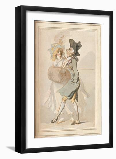 Old Q or A Worn Out Debauchee, c1790, (1902)-Thomas Rowlandson-Framed Giclee Print