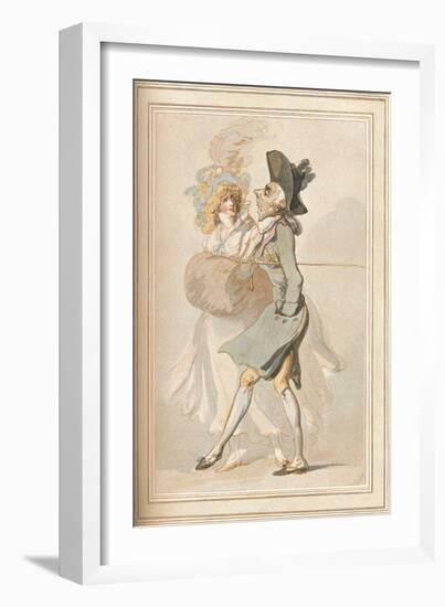 Old Q or A Worn Out Debauchee, c1790, (1902)-Thomas Rowlandson-Framed Giclee Print