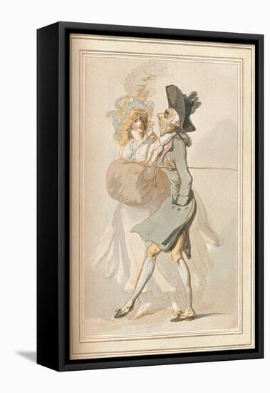 Old Q or A Worn Out Debauchee, c1790, (1902)-Thomas Rowlandson-Framed Stretched Canvas