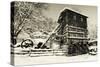 Old Quarry Mill-George Oze-Stretched Canvas