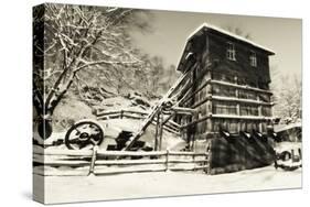 Old Quarry Mill-George Oze-Stretched Canvas