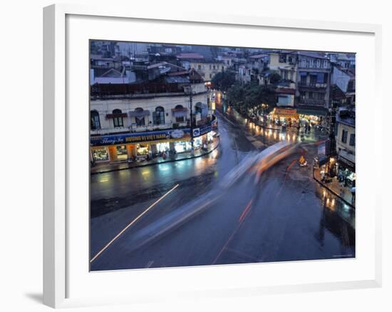 Old Quarter, Hanoi, Vietnam-Walter Bibikow-Framed Photographic Print