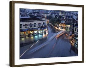 Old Quarter, Hanoi, Vietnam-Walter Bibikow-Framed Photographic Print