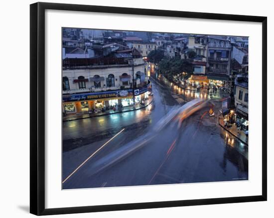 Old Quarter, Hanoi, Vietnam-Walter Bibikow-Framed Photographic Print