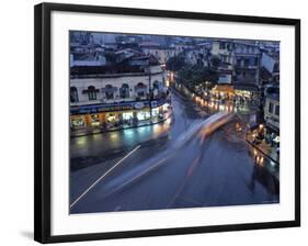 Old Quarter, Hanoi, Vietnam-Walter Bibikow-Framed Photographic Print