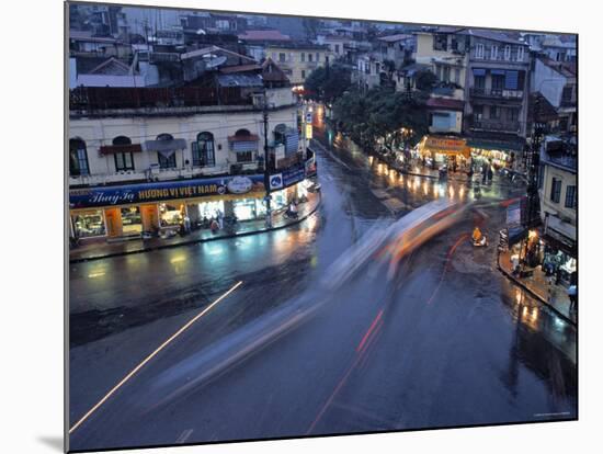 Old Quarter, Hanoi, Vietnam-Walter Bibikow-Mounted Photographic Print