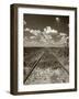 Old Railroad Tracks-Aaron Horowitz-Framed Photographic Print