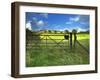 Old Railway Gate, Exe Valley, Devon, England, United Kingdom, Europe-Jeremy Lightfoot-Framed Photographic Print