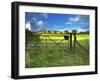 Old Railway Gate, Exe Valley, Devon, England, United Kingdom, Europe-Jeremy Lightfoot-Framed Photographic Print