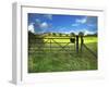 Old Railway Gate, Exe Valley, Devon, England, United Kingdom, Europe-Jeremy Lightfoot-Framed Photographic Print