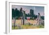 Old Ranch, Mount Shasta, California-null-Framed Photographic Print
