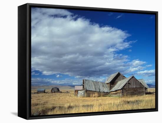 Old Ranch Outside Yellowstone National Park, Idaho, USA-Steve Kazlowski-Framed Stretched Canvas