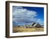 Old Ranch Outside Yellowstone National Park, Idaho, USA-Steve Kazlowski-Framed Photographic Print