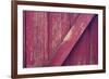 Old Red Brick Wall-Ozornina-Framed Photographic Print