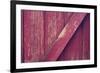 Old Red Brick Wall-Ozornina-Framed Photographic Print