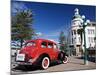 Old Red Car Advertising Tours in the Art Deco City, Napier, New Zealand-Don Smith-Mounted Photographic Print