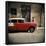 Old Red Car, Havana, Cuba, West Indies, Central America-Lee Frost-Framed Photographic Print