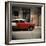 Old Red Car, Havana, Cuba, West Indies, Central America-Lee Frost-Framed Photographic Print