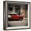 Old Red Car, Havana, Cuba, West Indies, Central America-Lee Frost-Framed Photographic Print