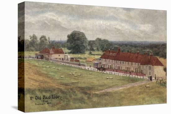 Old Red Lion Inn and Former Infant Workhouse, Barnet-Peter Higginbotham-Stretched Canvas