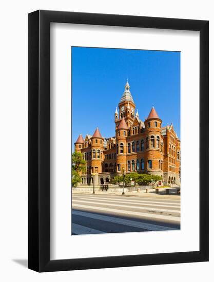 Old Red Museum of Dallas County History and Culture, Dallas, Texas, United States of America-Kav Dadfar-Framed Photographic Print