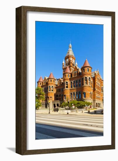 Old Red Museum of Dallas County History and Culture, Dallas, Texas, United States of America-Kav Dadfar-Framed Photographic Print