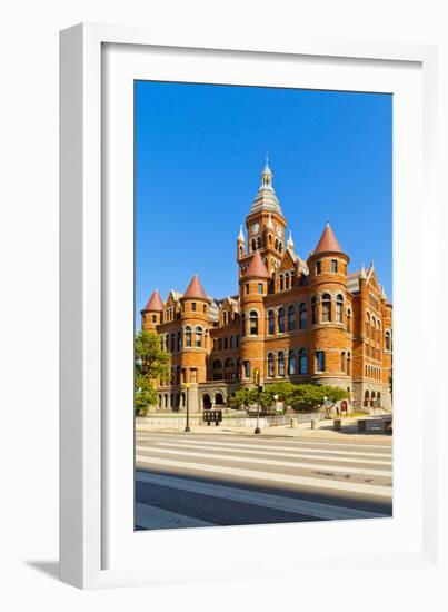 Old Red Museum of Dallas County History and Culture, Dallas, Texas, United States of America-Kav Dadfar-Framed Photographic Print