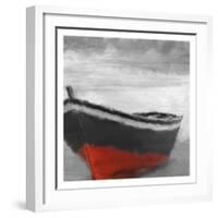 Old Red-Kimberly Allen-Framed Art Print