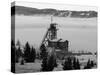 Old Relics Of Historic Mines Rise Above The Clouds In Butte, Montana-Austin Cronnelly-Stretched Canvas