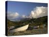 Old Road Bay Beach and Volcano, Montserrat, Leeward Islands, Caribbean, Central America-G Richardson-Stretched Canvas