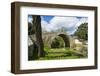 Old Roman Bridge, Preveli, Crete, Greek Islands, Greece, Europe-Michael Runkel-Framed Photographic Print