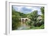 Old Roman Bridge Spanning the River Nahe-Jorg Hackemann-Framed Photographic Print