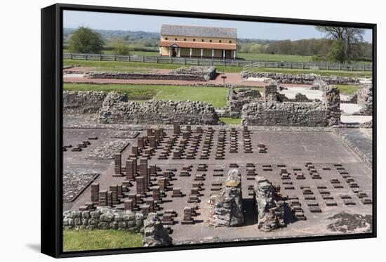 Old Roman City, Wroxeter, Shropshire, England, United Kingdom-Rolf Richardson-Framed Stretched Canvas