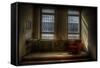 Old Room Interior with Chair-Nathan Wright-Framed Stretched Canvas