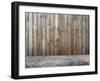 Old Room with Concrete Wall and Wooden Floor-Vlntn-Framed Photographic Print
