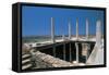 Old Ruins of a Building, House of Hermes, Delos, Cyclades Islands, Southern Aegean, Greece-null-Framed Stretched Canvas