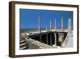 Old Ruins of a Building, House of Hermes, Delos, Cyclades Islands, Southern Aegean, Greece-null-Framed Giclee Print