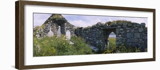 Old Ruins of a Church, County Kerry, Munster, Republic of Ireland-null-Framed Photographic Print