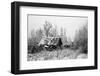 Old Rural House in Snow-basel101658-Framed Photographic Print