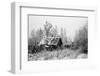 Old Rural House in Snow-basel101658-Framed Photographic Print