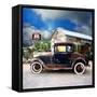 Old Rusty Car in America-Salvatore Elia-Framed Stretched Canvas