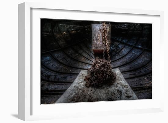 Old Rusty Chain-Nathan Wright-Framed Photographic Print