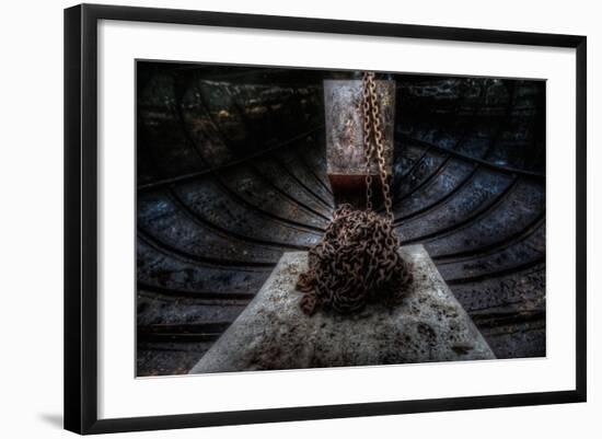 Old Rusty Chain-Nathan Wright-Framed Photographic Print