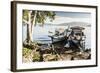 Old Rusty Fishing Boats in a Village at Lake Toba (Danau Toba), North Sumatra, Indonesia-Matthew Williams-Ellis-Framed Photographic Print