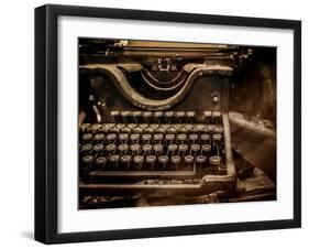 Old Rusty Typewriter-NejroN Photo-Framed Art Print