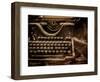 Old Rusty Typewriter-NejroN Photo-Framed Art Print