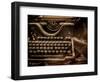 Old Rusty Typewriter-NejroN Photo-Framed Art Print