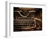 Old Rusty Typewriter-NejroN Photo-Framed Art Print